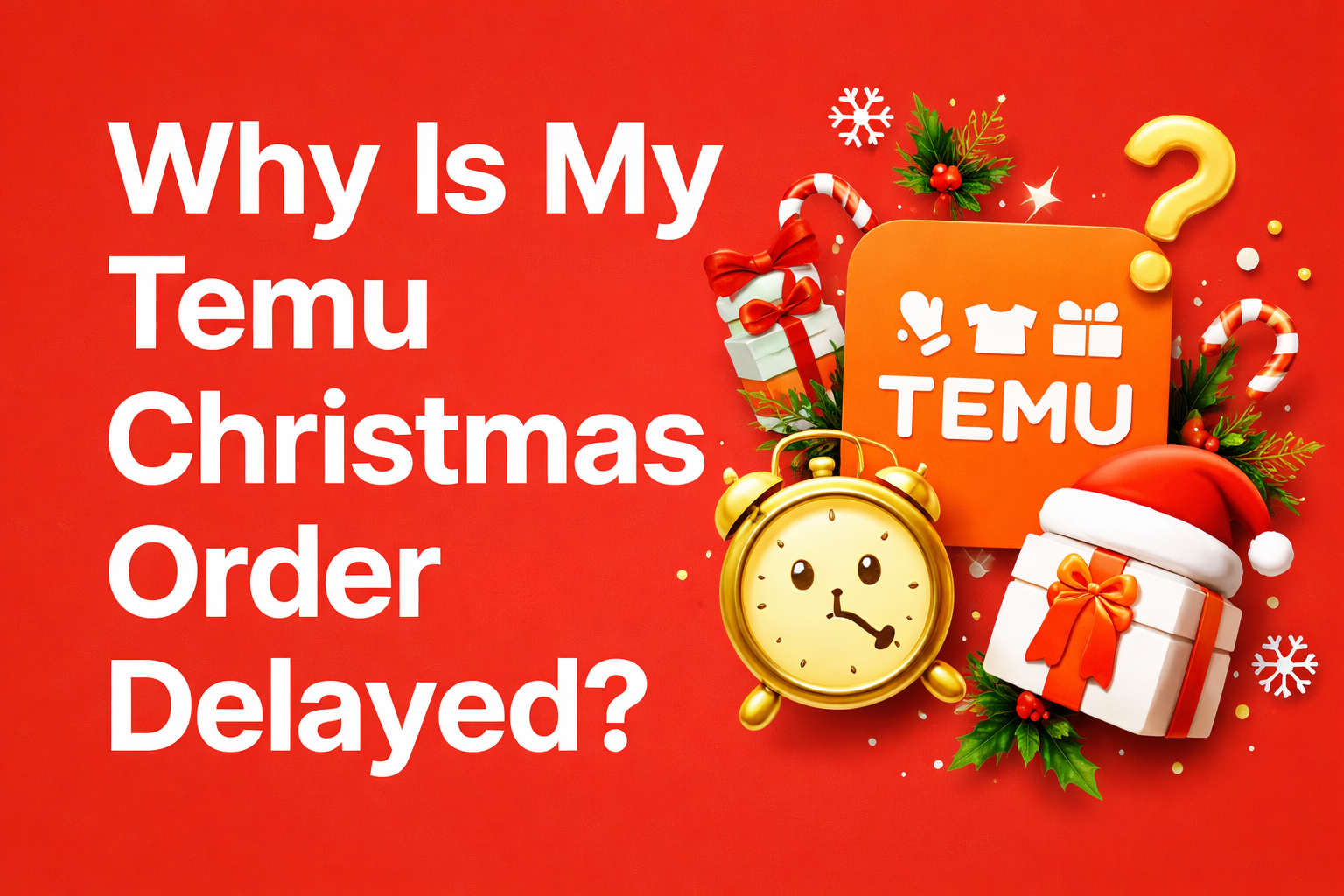 Why Is My Temu Christmas Order Delayed?